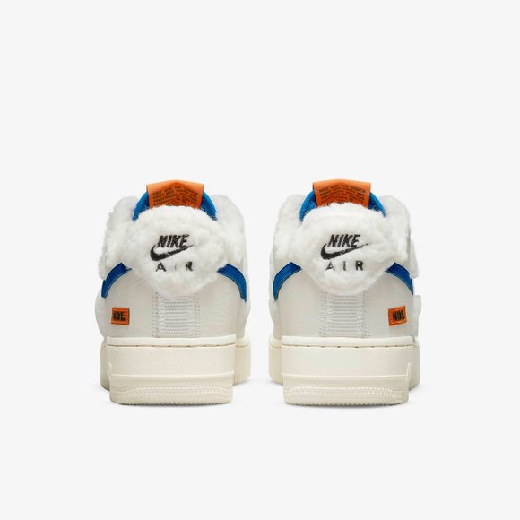 Nike Air Force 1 '07 Low Sherpa Fleece White DO6680-100 Womens sz 10 or … - Picture 4 of 11